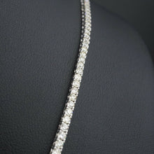 10 carat Diamond Tennis Necklace 14k White Gold 22" Stackable NG1072