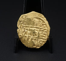 Mel Fisher 1715 Fleet 2 Escudo Gold Coin Cob Cert - Very Rare Grade 1 CN817