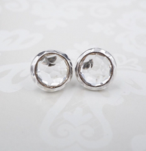 Ippolita Rock Candy Crystal Stud Earrings Sterling Silver 0.42" Quartz ES2580