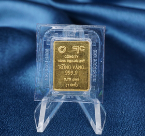 Vietnamese SJC Gold Bar Bac-Da Quy Rong Vang 3.75g 1 CHI Rare 999 Sealed CN737