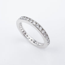 Platinum Eternity Band Ring Diamond 1 carat Anniversary Wedding Size 6 RG3989