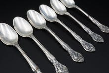 1936 Gorham King Edward Demitasse Sterling Silver Spoon Lot of 6 4.2" M1723