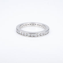 Platinum Eternity Band Ring Diamond 1 carat Anniversary Wedding Size 6 RG3989