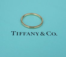 Tiffany Classic Wedding Band Ring 18k Yellow Gold Faceted Sz 9.5 RG4182