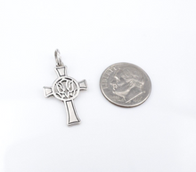 James Avery Holy Sprit Dove Cross Sterling Silver Charm 15/16" Retired CHS1763B