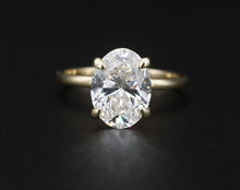 2.01 ct Diamond Engagement Ring Oval 14k Gold 4.75 Solitaire G SI1 GIA CO1156