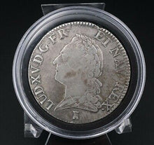 France 1771 Louis XV Silver 1 Ecu Silver Coin T Nantes M1648