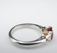 Tiffany Platinum 18k Natural Burma Ruby Diamond Ring Sz 7 GIA 1.6ct Box RG3798