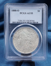 1888-O Morgan $1 Dollar Silver Dollar Coin PCGS AU55 New Orleans CN672