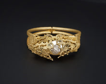 Vintage Signed Miriam Haskell Faux Pearl Cuff Bracelet 6.5" BS2709