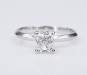 14k 0.9ct Diamond Engagement Ring Sz 5.5 James Allen Solitaire F SI2 GIA RG4104