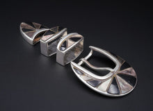 Black Onyx Inlay BG Mudd Sterling Silver Buckle Ranger 4pc Set Santa Fe 1" M1718