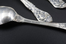 1936 Gorham King Edward Demitasse Sterling Silver Spoon Lot of 6 4.2" M1723