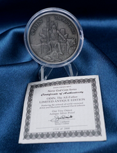 Norse God Series Odin 1 Troy Ounce Silver Proof Antique Anonymous Mint CN728