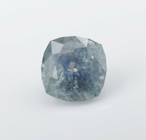 Loose 1.55 carat Unheated Blue Teal Cushion Cut Natural Montana Sapphire G030