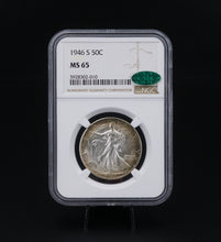 1946-S Liberty Walking Half Dollar Silver Coin NGC CAC San Francisco MS65 CN495