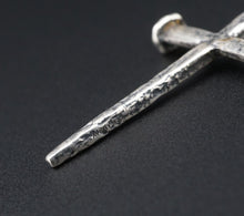 James Avery Nail Cross Sterling Silver Pendant Passion of Christ 1 3/4" PS2068