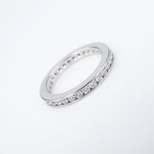 Platinum Eternity Band Ring Diamond 1 carat Anniversary Wedding Size 6 RG3989