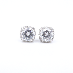 Tacori 18k Gold Semi Mount Diamond Earrings White Gold Designer EG2415