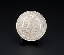 1897 Mo Am 8 Reales Mexico City Silver Coin Chop Marks CN441