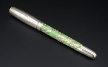 Chopard Sterling 18k Pink Coral Green Enamel Fountain Pen Limited Edition M1674