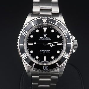 1991 Rolex Submariner No Date 14060 Black Dial 40mm Warranty W753