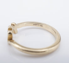 James Avery Script Initial Ring "M" 14k Yellow Gold Size 7.5 RG1835 RG4308