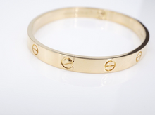 Cartier Love Bracelet 18k Yellow Gold Size 18 Classic 6.5" New Screw BG972