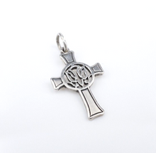 James Avery Holy Sprit Dove Cross Sterling Silver Charm 15/16" Retired CHS1763B