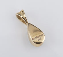 14k Yellow Gold Natural Opal Bezel Statement Pendant 0.7" Free Shipping PG1784