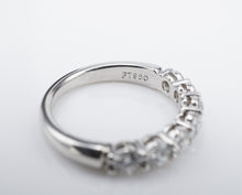 Tiffany Diamond Forever Band Ring Platinum 3.5 mm Size 5.5 0.91 ct RG4170