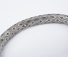 Designer Scott Kay Cross Cuff Bangle Bracelet Sterling Silver 6" 8mm BS2949