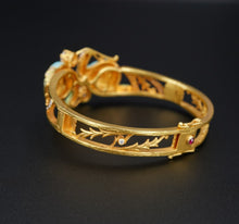 Masriera Enamel Diamond Bracelet Snail 18k Gold 6.25 BG720