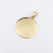 Vintage 18k Yellow Gold Ancient Dilmun Seal Charm Pendant Bahrain 1" PG1895