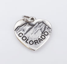 James Avery I Love Colorado Charm Sterling Silver 11/16" Rocky Mountain CHS2003