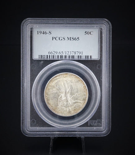 1946-S Liberty Walking 50¢ Half Dollar Silver Coin PCGS MS65 San Francisco CN484