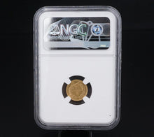 1869 American Gold $1 Dollar Coin NGC Uncirculated Details CN529