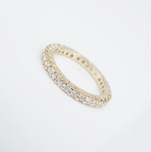 14k Yellow Gold 1ct Natural Diamond Eternity Band Ring Size 6 Anniversary RG4392