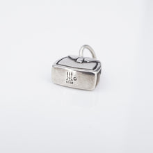 James Avery 3D Purse Charm Sterling Silver 5/8" Handbag Retired CHS1895