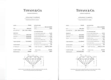 Tiffany Diamond Stud Earrings 2.5ct Carat Platinum VS1 I $40k Appraisal CO1114