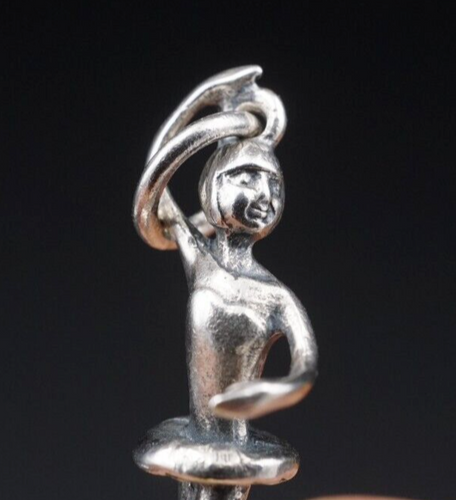 James Avery 3D Ballerina Charm Dancer Sterling Silver Rare HTF Retired CHS1948