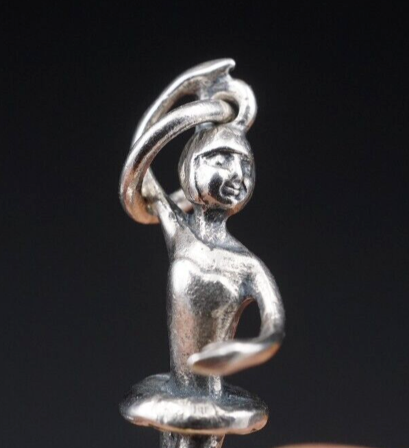 James Avery 3D Ballerina Charm Dancer Sterling Silver Rare HTF Retired CHS1948
