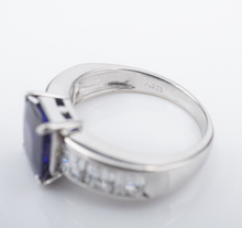 Burma Sapphire Diamond Ring GIA No Heat Platinum Engagement Cocktail Sz 7 RG4230