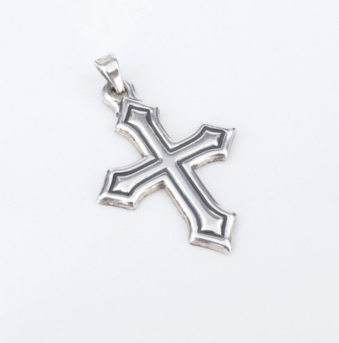 James Avery Passion Cross Pendant Charm Sterling Silver 1 1/16