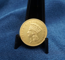 1857 Liberty Head American Gold $3 Coin Uncertified Circ CN771