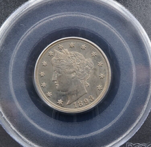 1893 LIberty Nickel 5 Cent Proof Coin PCGS 5c PR64 Only 2195 Minted CN569