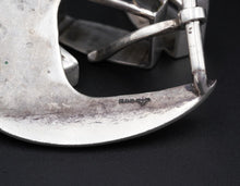 Black Onyx Inlay BG Mudd Sterling Silver Buckle Ranger 4pc Set Santa Fe 1" M1718