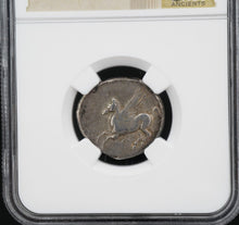 Pegasus Athena Acarnania Argos AR Stater 350-270 BC Silver Coin NGC VF CN544