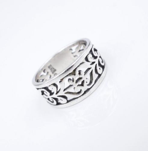 James Avery Retired Adoree Band Ring Sterling Silver Vintage Size 6 RS3553