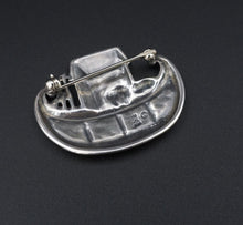 James Avery Noah's Ark Pin Brooch Sterling Silver 1.3" Animals Retired OS615